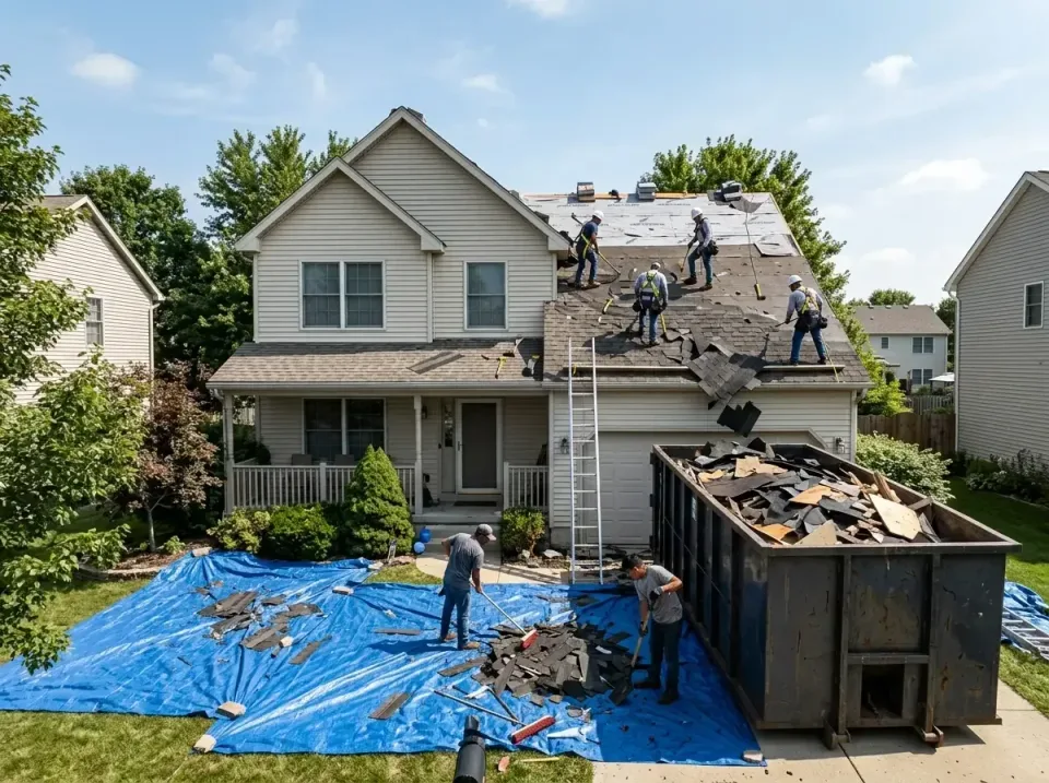 roof-replacement-debris-remova-004 — frequently asked questions, Cheapest Dumpster Rentals in Cumberland, IN